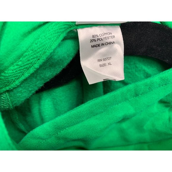 Bubba Gump Womens Size XL Green Hoodie Hooded Sweatshirt Lanina Hawaii - Picture 3 of 6